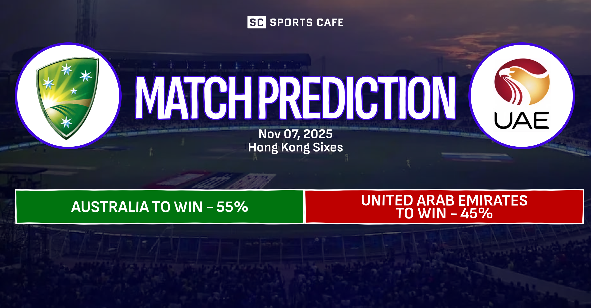 Australia vs United Arab Emirates Match Prediction